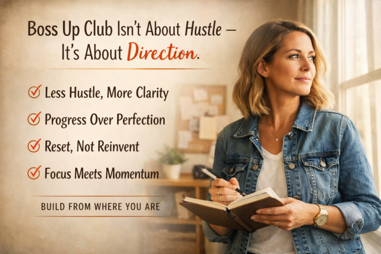 Boss Up Club Isn’t About Hustle — It’s About Direction