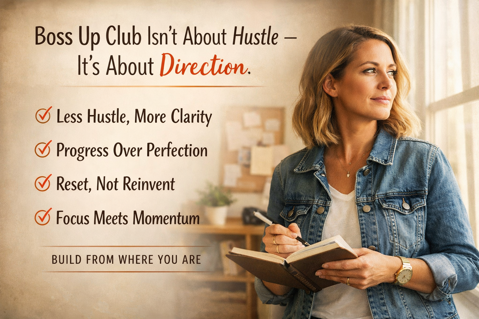 Boss Up Club Isn’t About Hustle — It’s About Direction